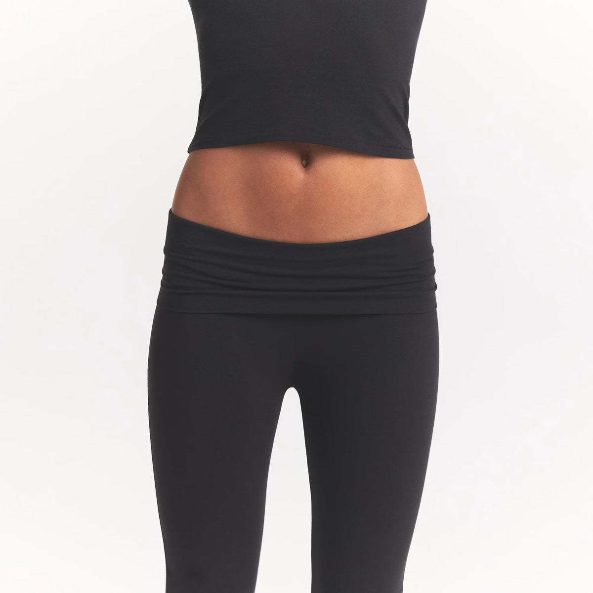COTTON JERSEY FOLDOVER PANT | SOOT