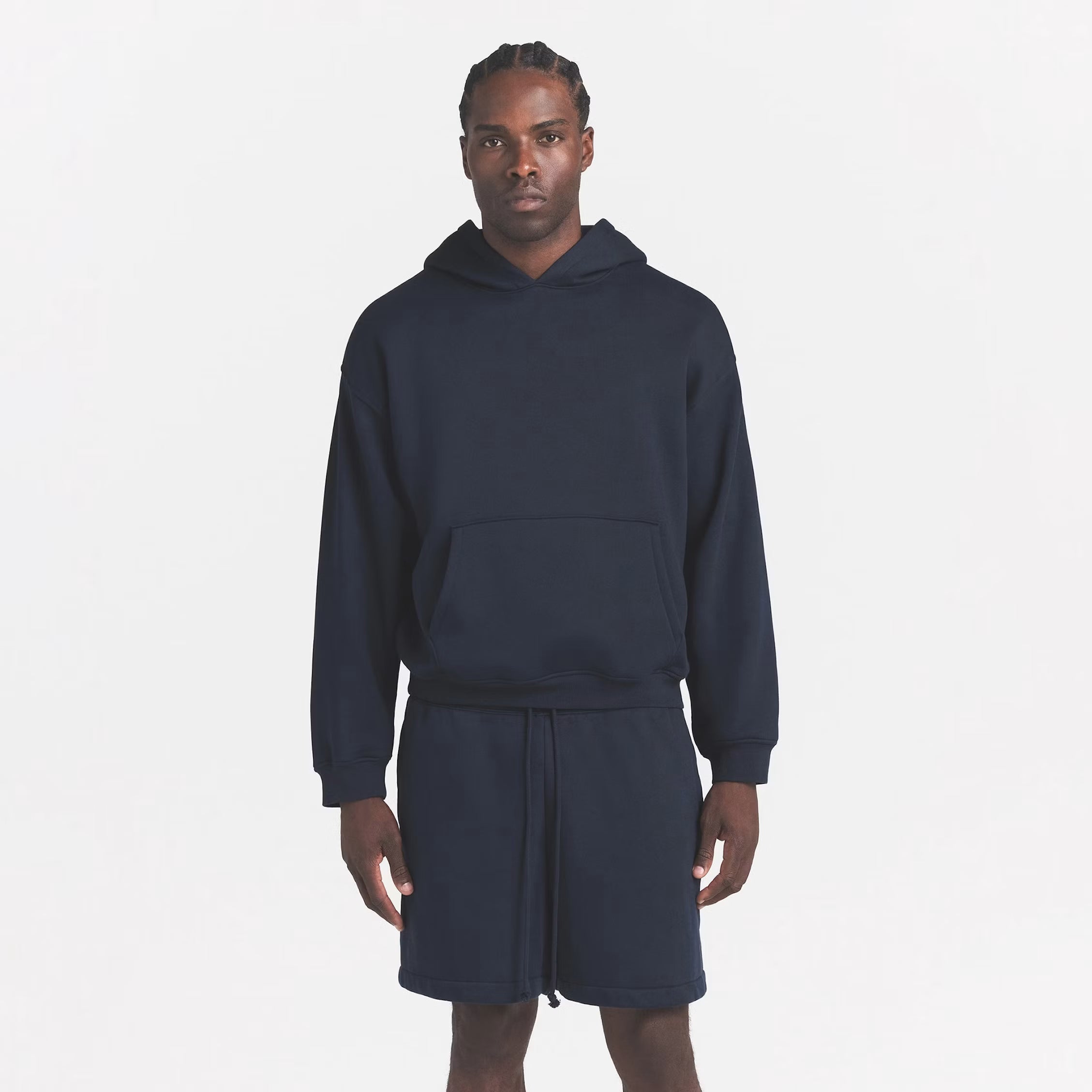 FLEECE LOUNGE MENS RELAXED SHORT | NAVY
