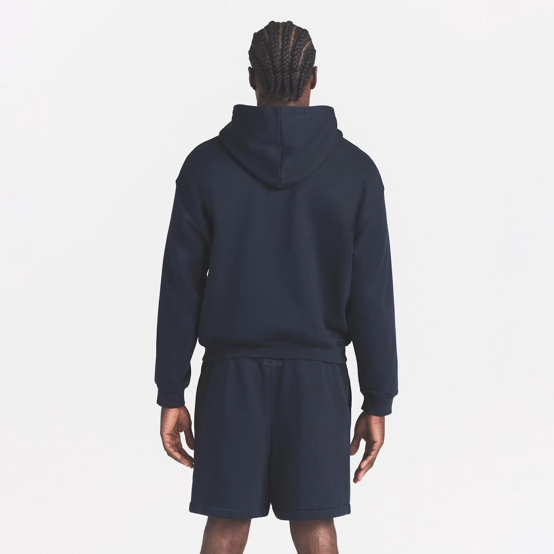 FLEECE LOUNGE MENS RELAXED SHORT | NAVY