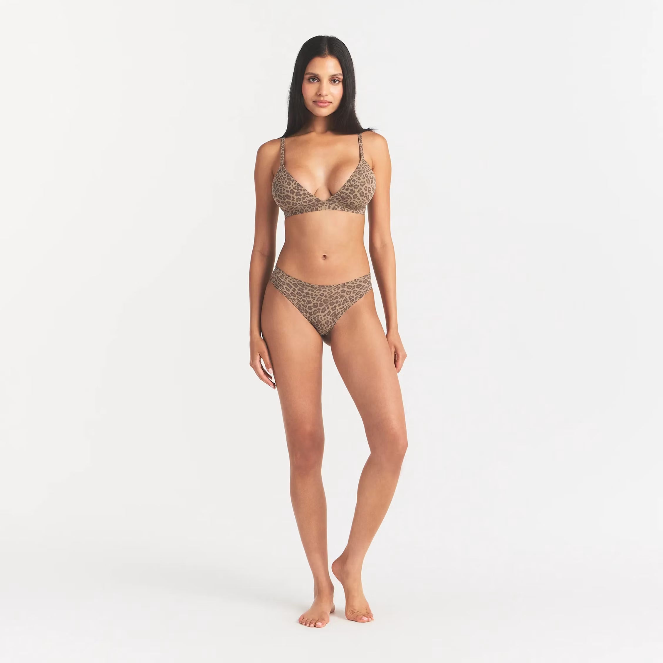 FITS EVERYBODY CHEEKY BRIEF | DESERT LEOPARD INK PRINT