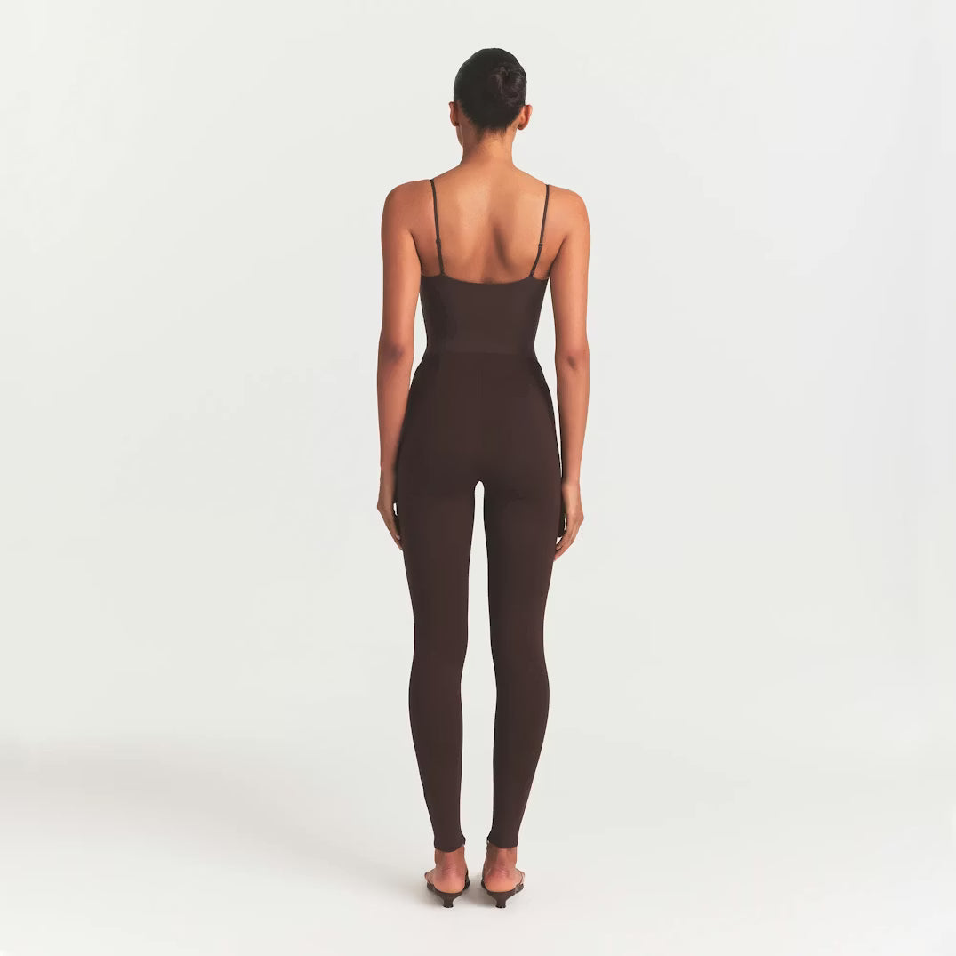 THE ESSENTIAL COLLECTION HIGH-WAISTED LEGGING | ESPRESSO