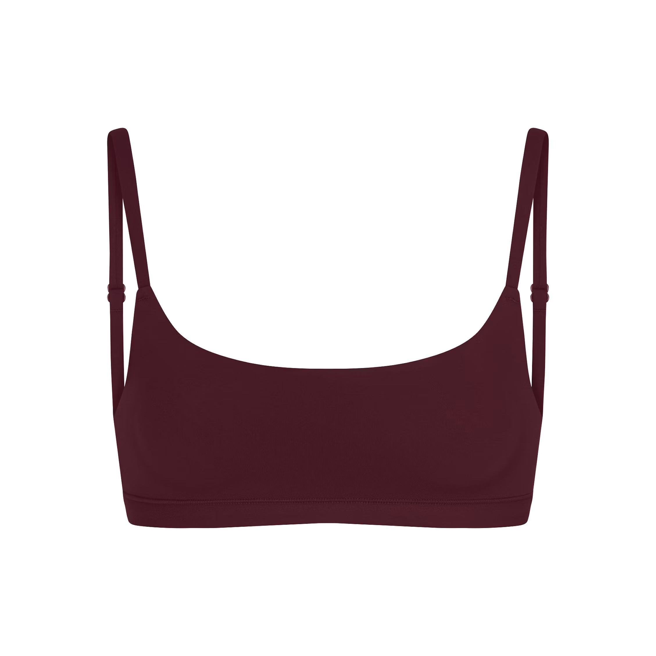 FITS EVERYBODY SCOOP BRALETTE | CURRANT