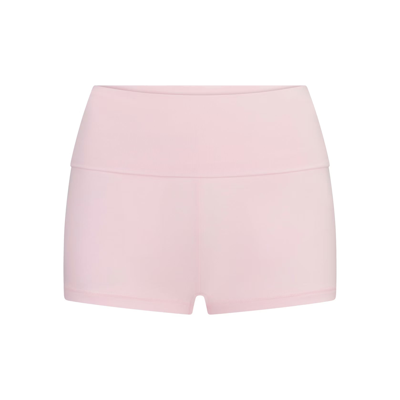 COTTON JERSEY FOLDOVER SHORT | CHERRY BLOSSOM