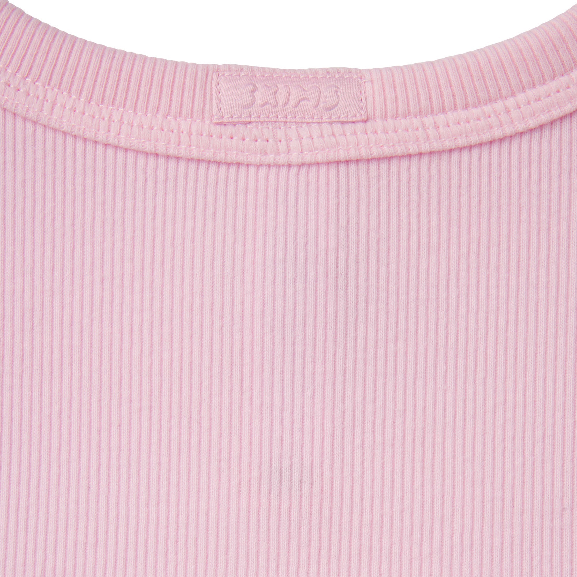COTTON RIB T-SHIRT | CHERRY BLOSSOMADDITIONAL FABRIC DETAILS