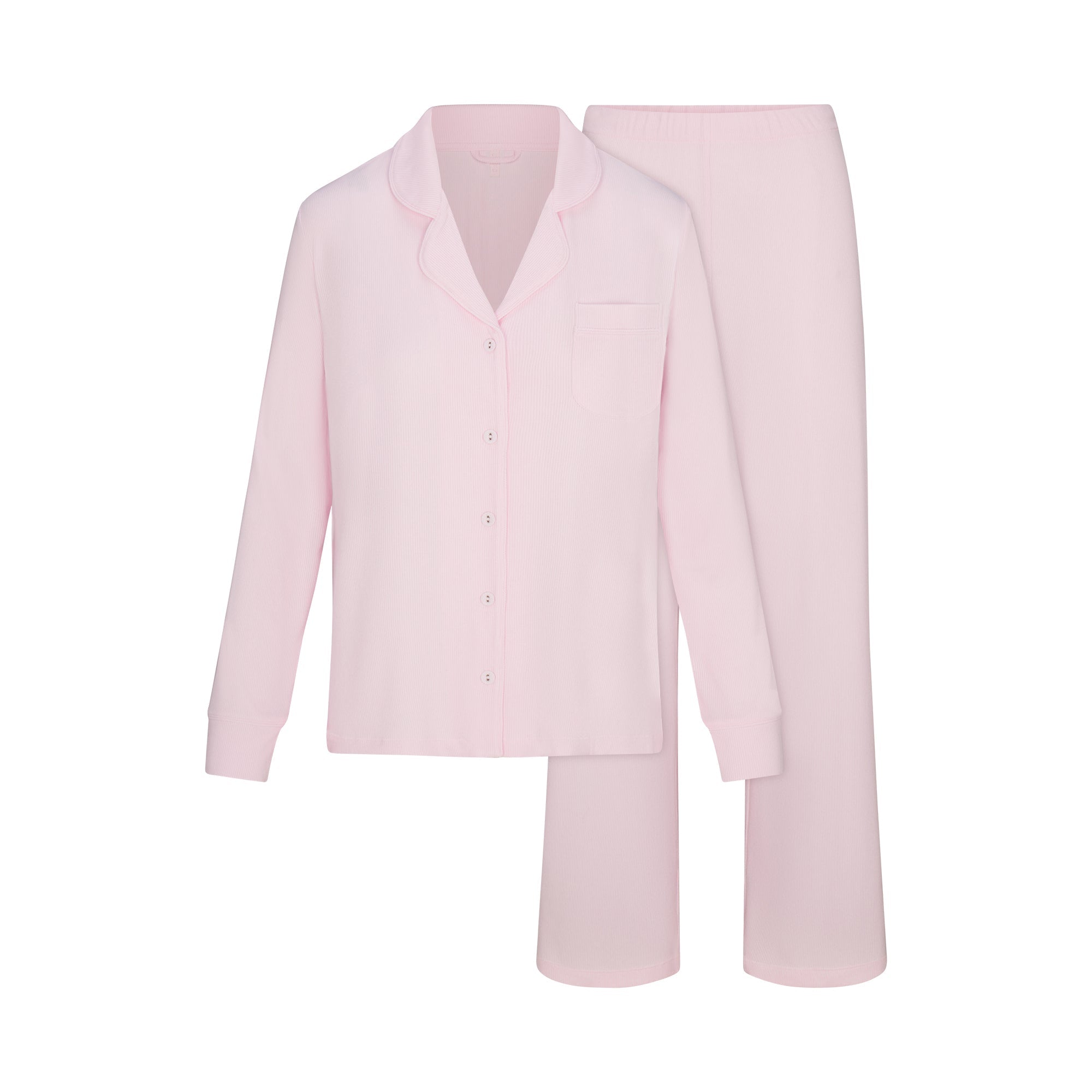 SOFT LOUNGE SLEEP SET | CHERRY BLOSSOM FLAT ON A WHITE BACKGROUND | FLT