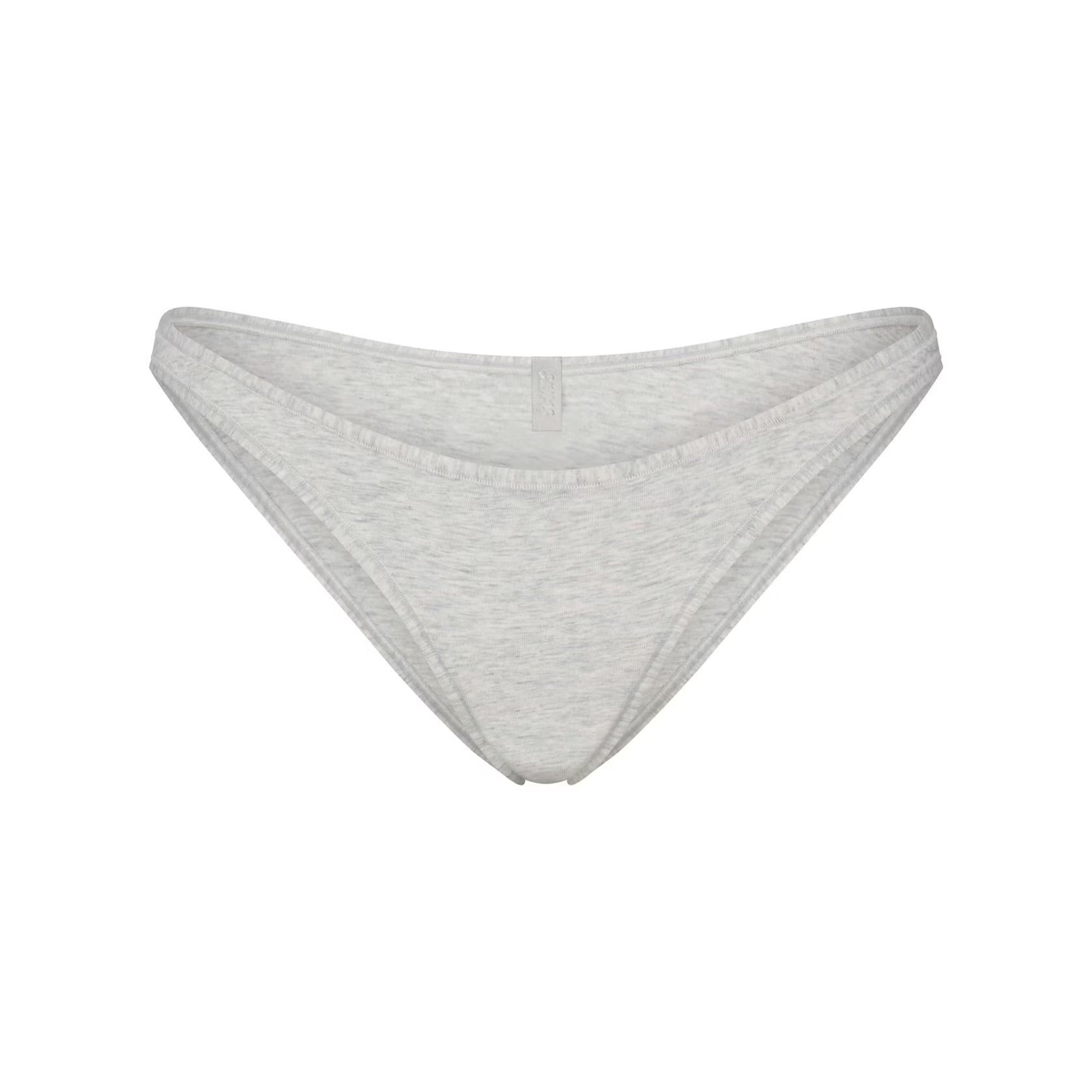 EVERYDAY COTTON BIKINI | LIGHT HEATHER GREY
