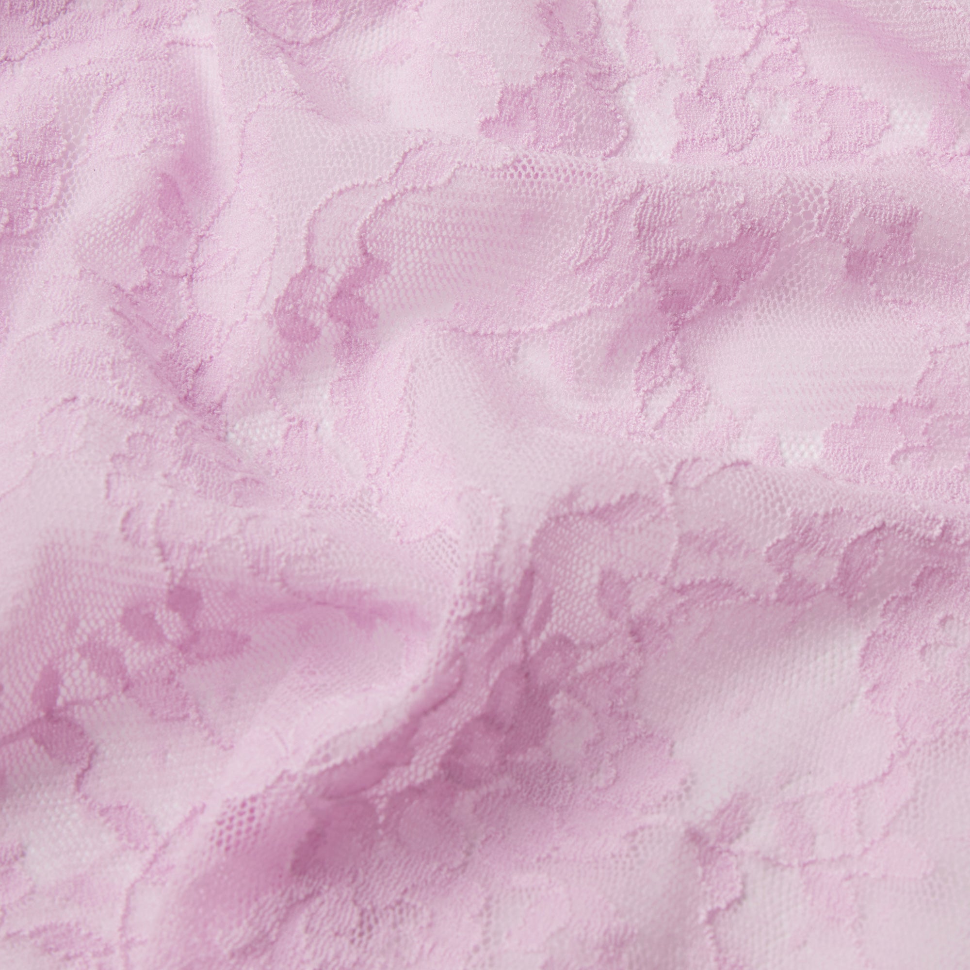 STRETCH LACE LOW BACK ONESIE | BABY PINK ADDITIONAL FABRIC DETAILS