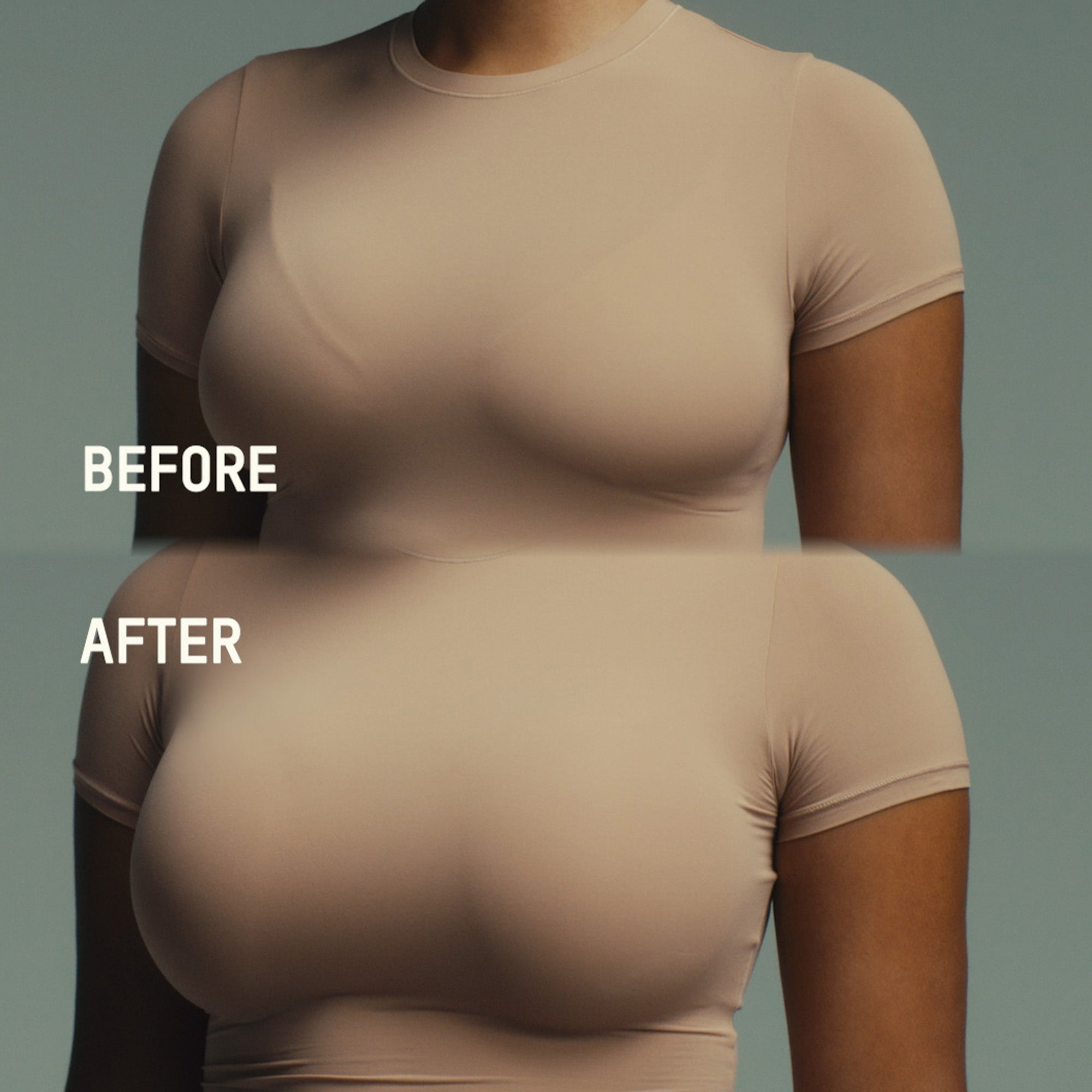 SKIMS ULTIMATE BRA TEARDROP PUSH-UP BRA CAMPAIGN IMAGERY