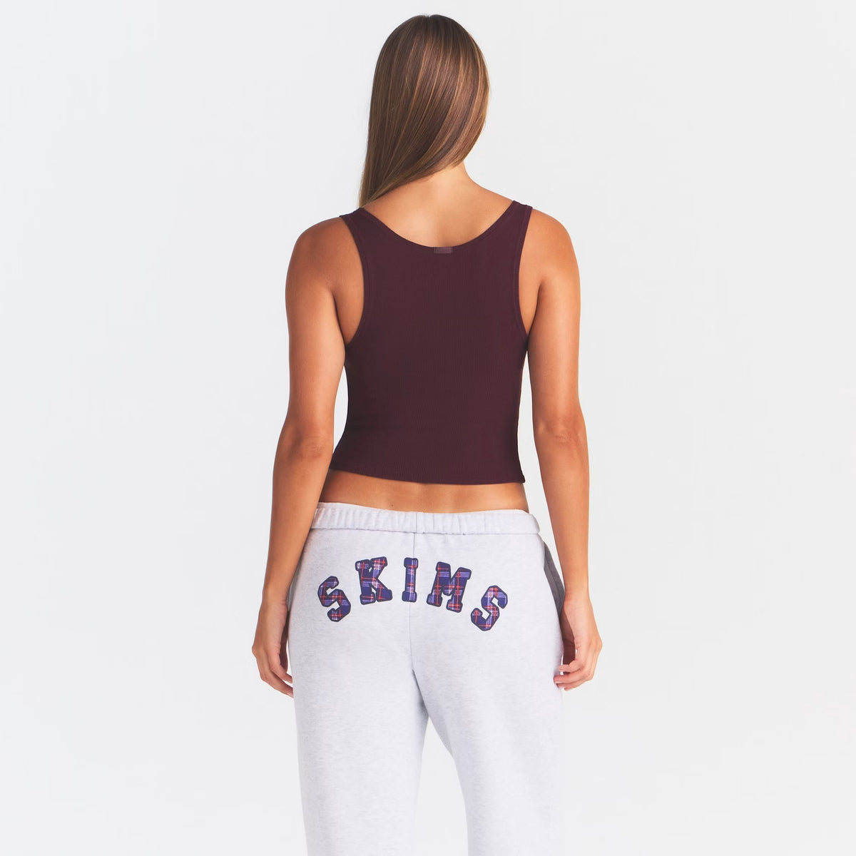 COTTON RIB TANK | CURRANT
