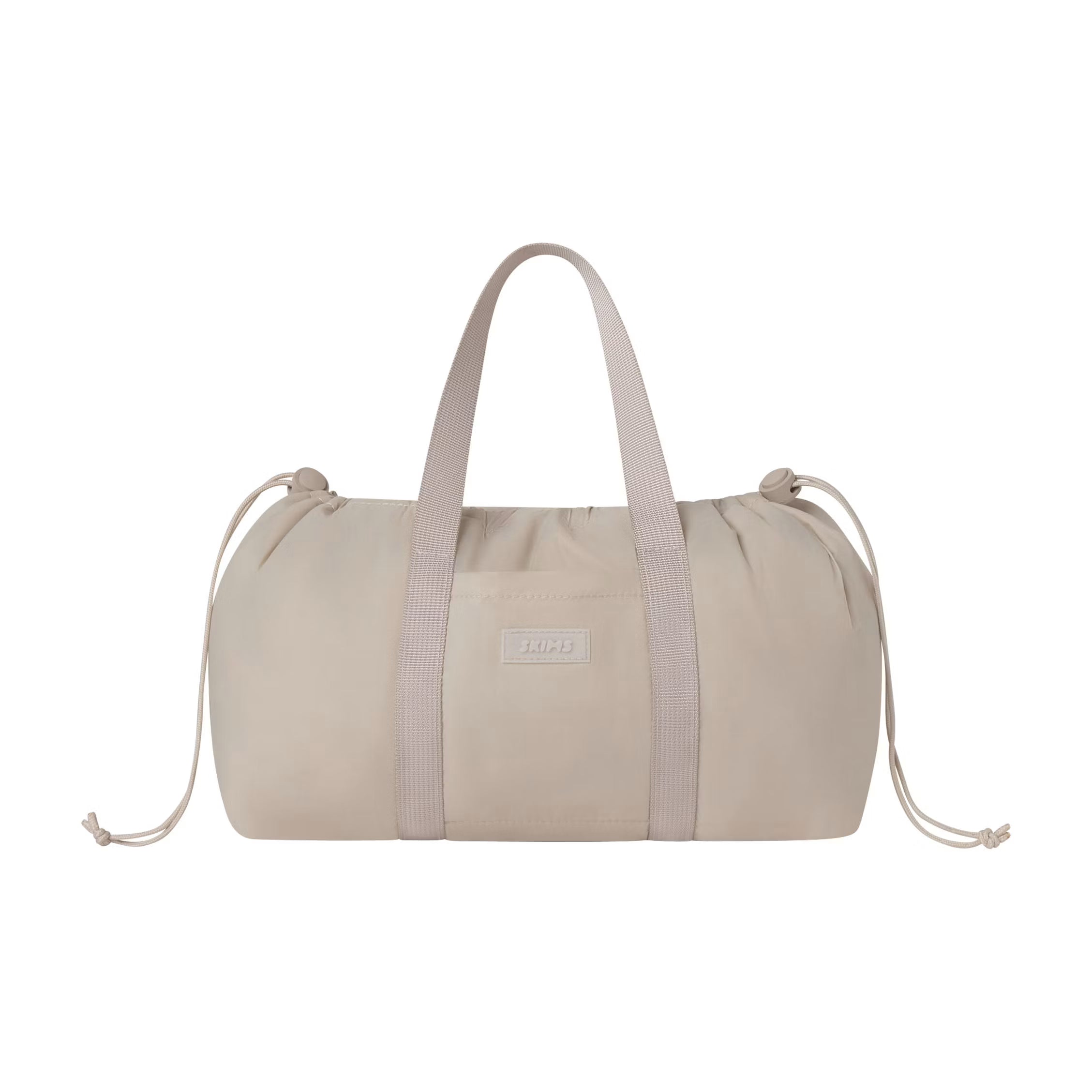 MINI NYLON DRAWSTRING BAG | STONE