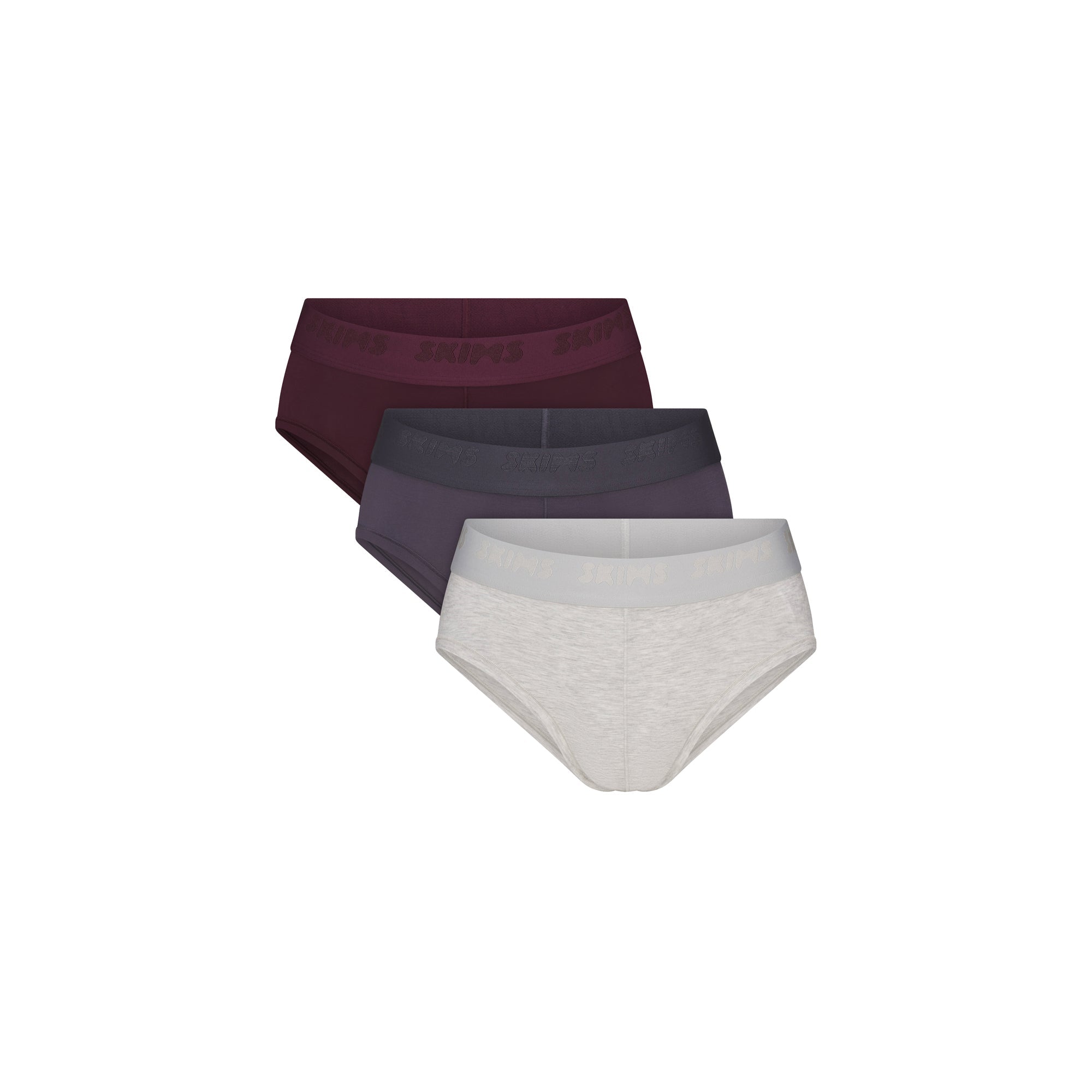 SKIMS STRETCH MENS BRIEF 3-PACK | RAVEN MULTI ADDITIONAL FABRIC DETAILS