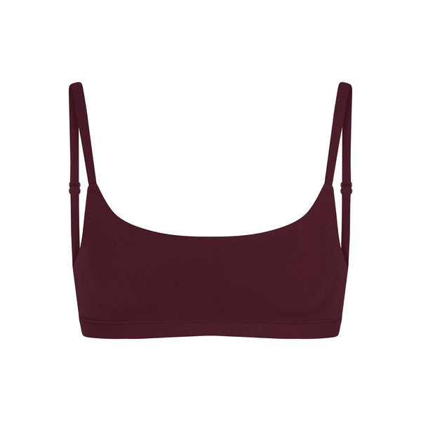 FITS EVERYBODY SCOOP BRALETTE | CURRANT