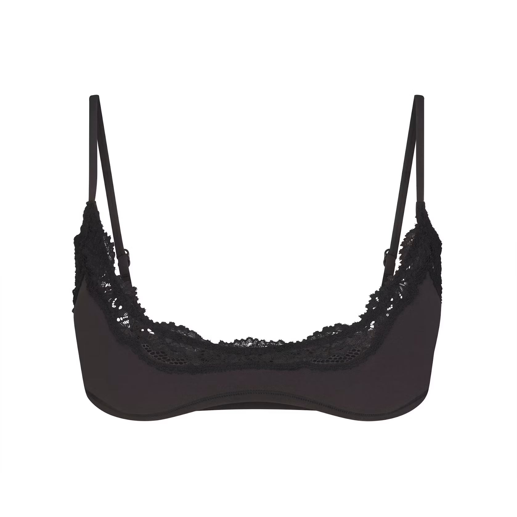 FITS EVERYBODY LACE SCOOP BRALETTE 2-PACK | MINI POLKA DOT AND ONYX