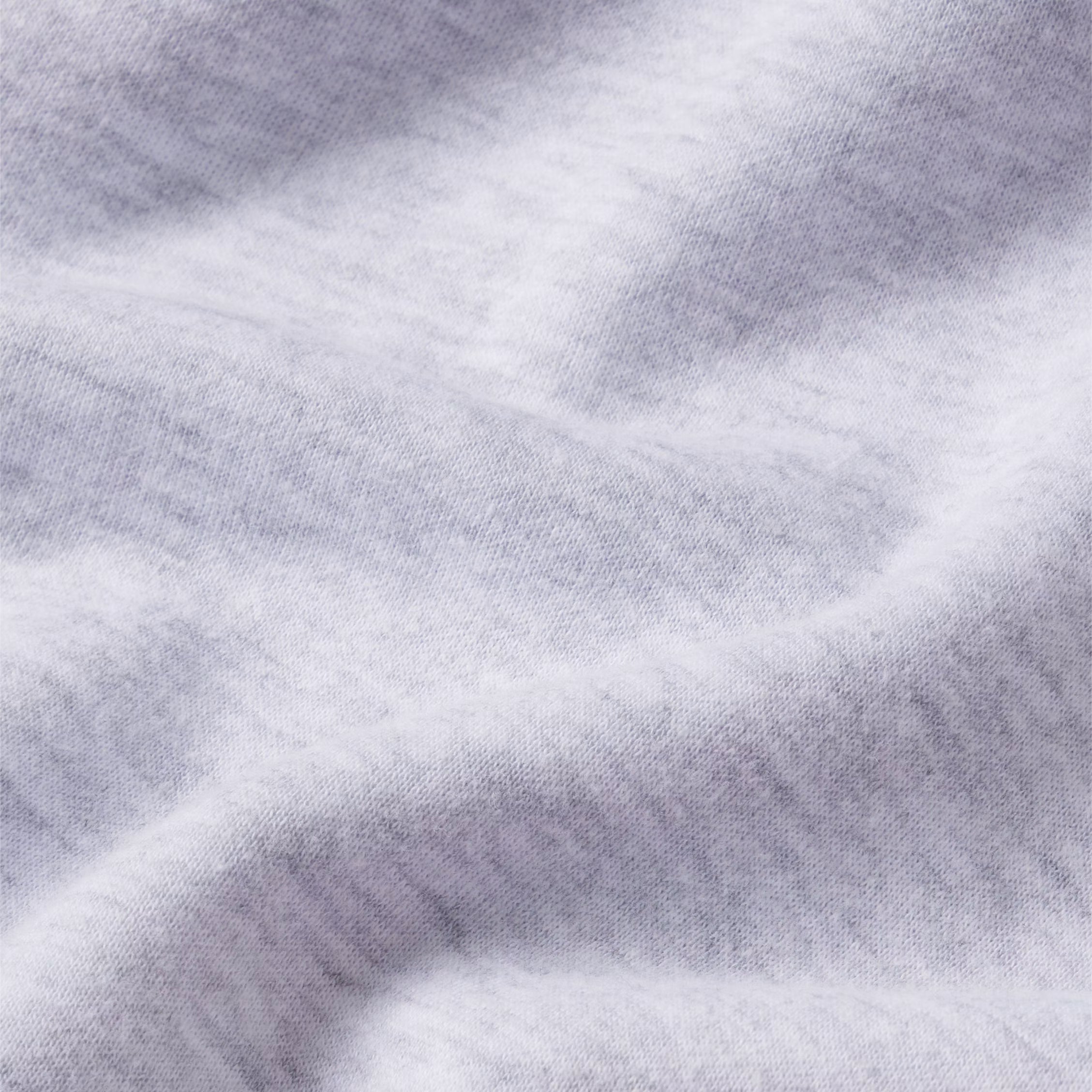 COTTON FLEECE CLASSIC ZIP UP HOODIE | LIGHT HEATHER GREY ARCHED SKIMS PLAID