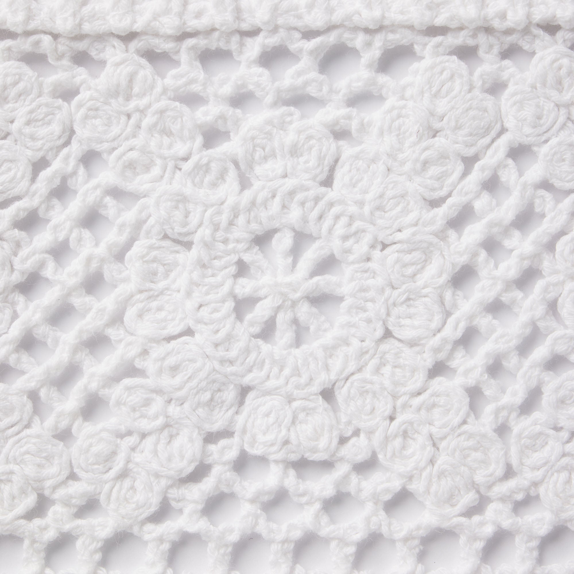 CROCHET COVER-UPS CAMI | SNOW ADDITIONAL FABRIC DETAILS