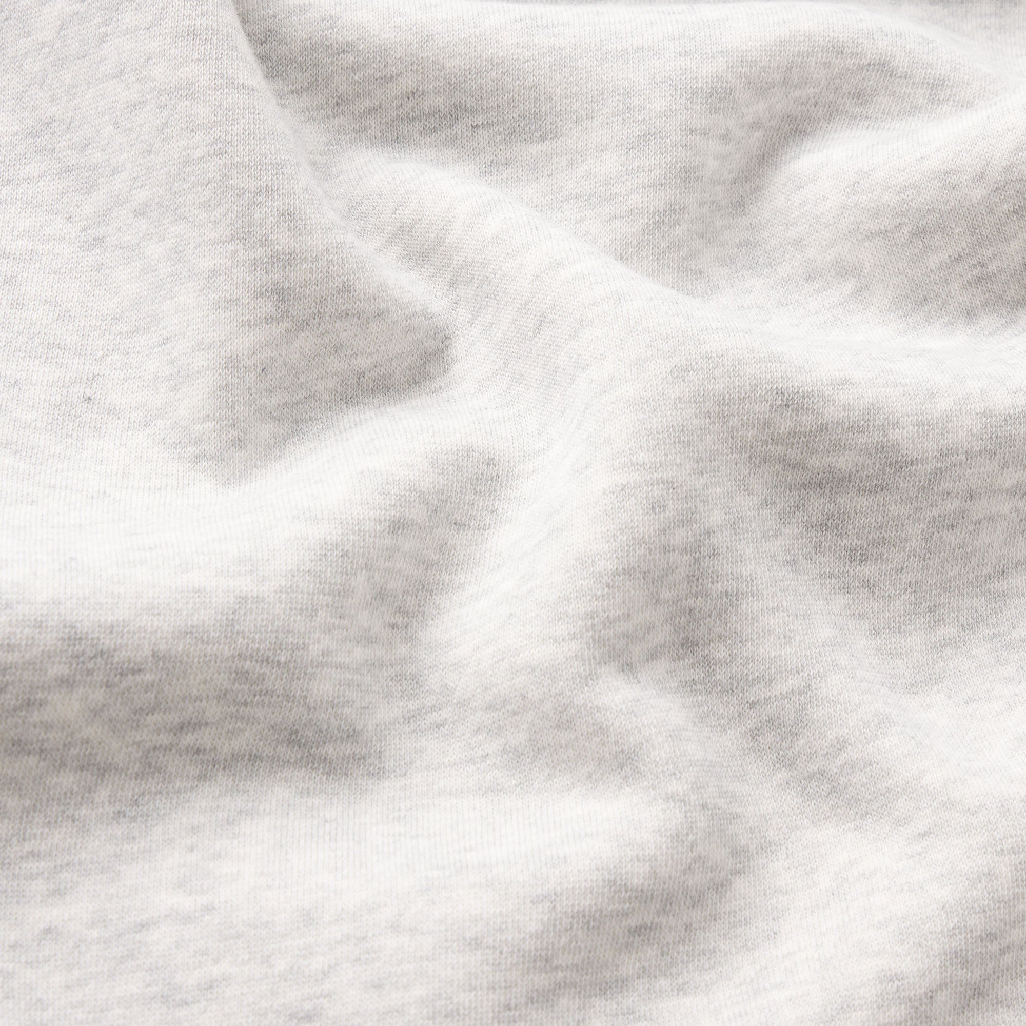 FLEECE LOUNGE MENS RELAXED JOGGER | LIGHT HEATHER GREY ADDITIONAL FABRIC DETAILS