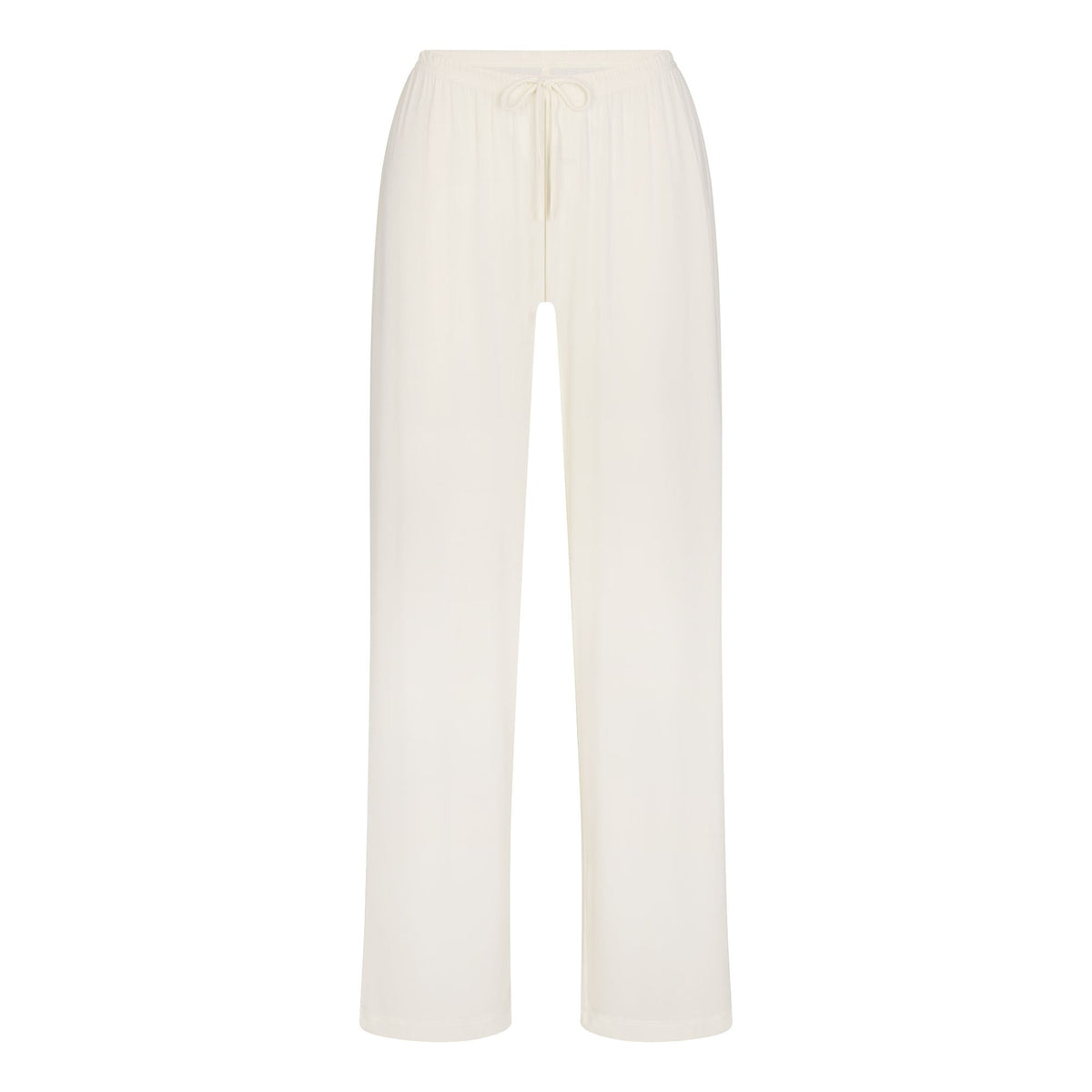 CLOUD SLEEP PANT  | ECRU FLAT ON A WHITE BACKGROUND | FLT