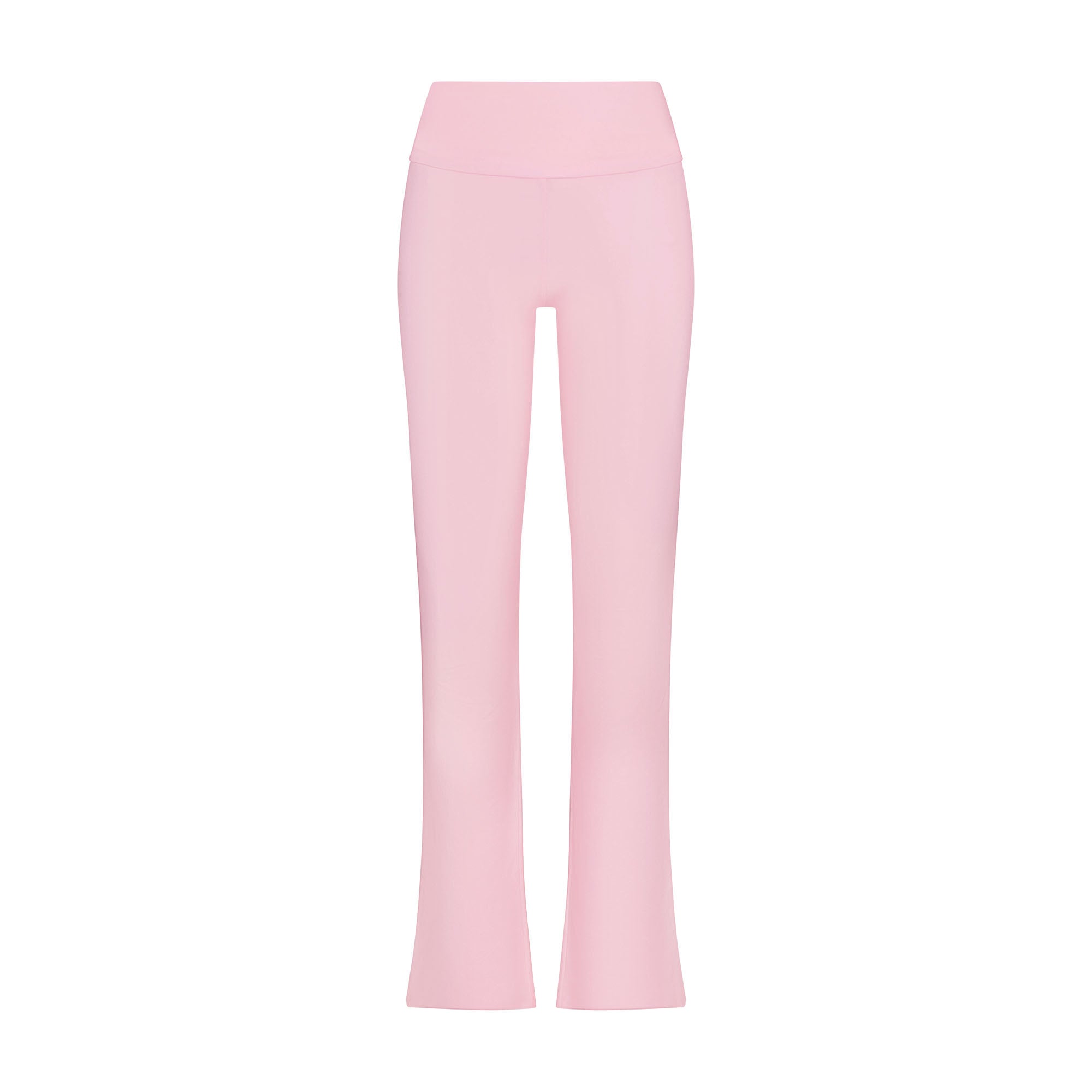 COTTON JERSEY FOLDOVER PANT | CHERRY BLOSSOM FLAT ON A WHITE BACKGROUND | FLT