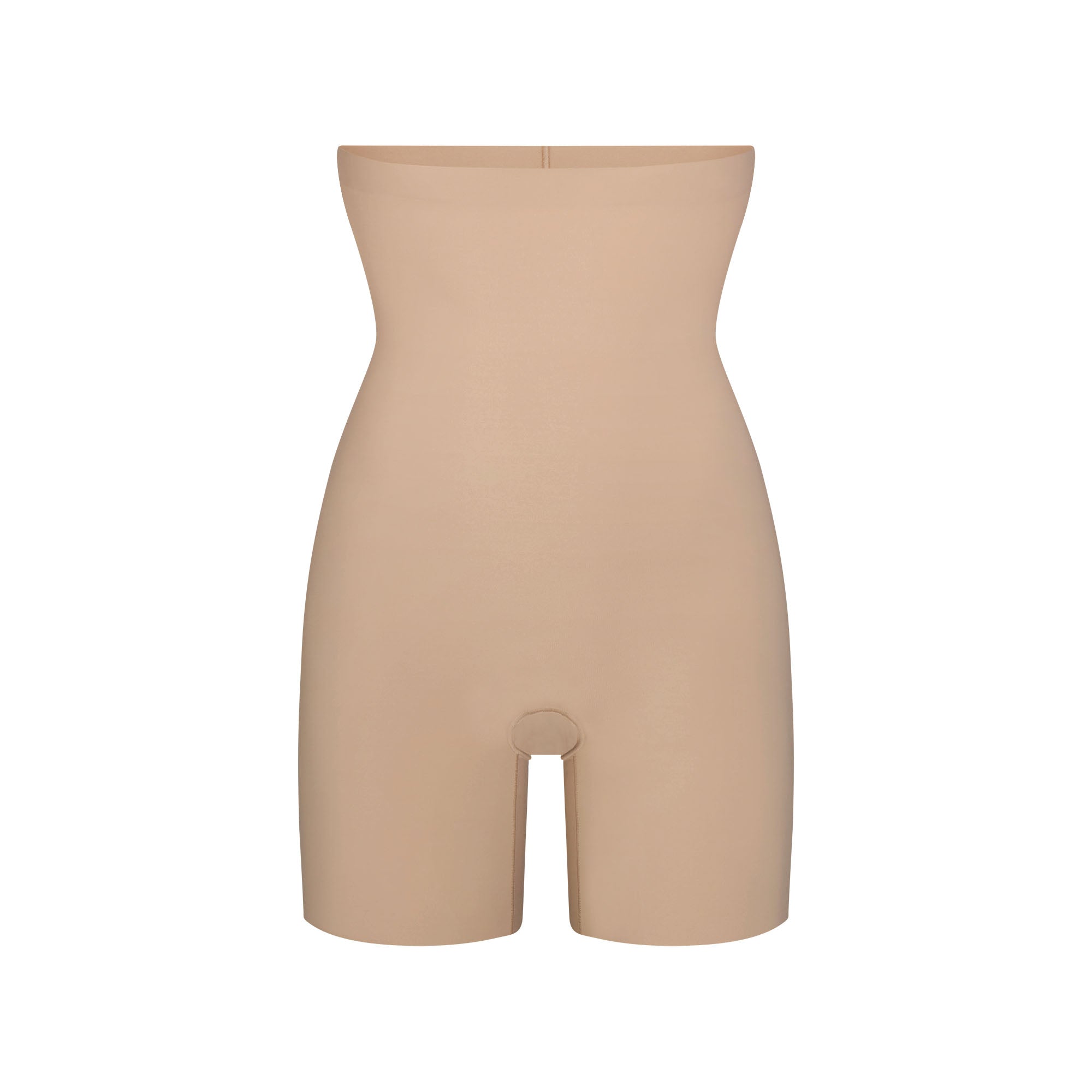COOL SHAPEWEAR HIGH-WAISTED SHORT | CLAY FLAT ON A WHITE BACKGROUND | FLT