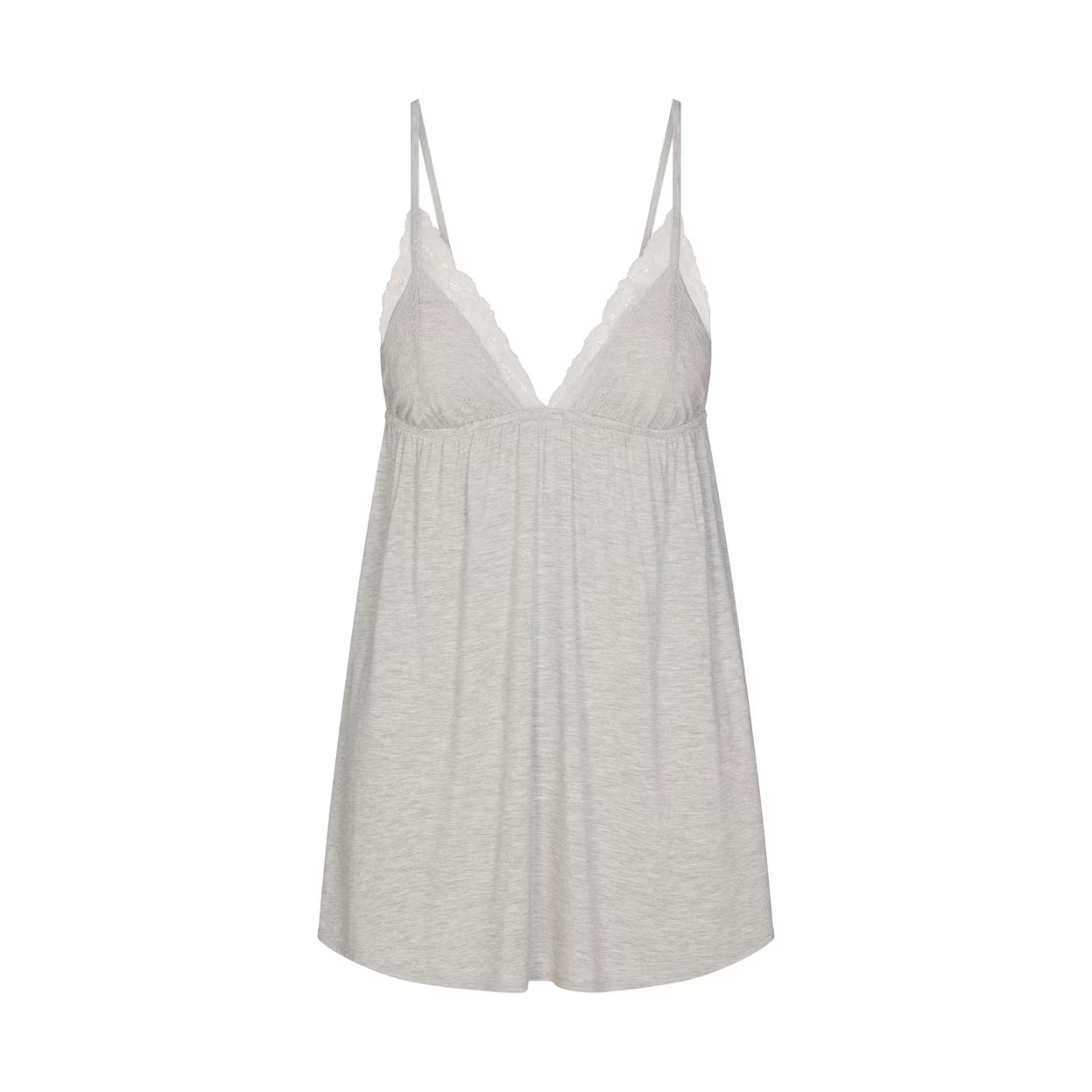SKIMS SLEEP BABYDOLL | LIGHT HEATHER GREY