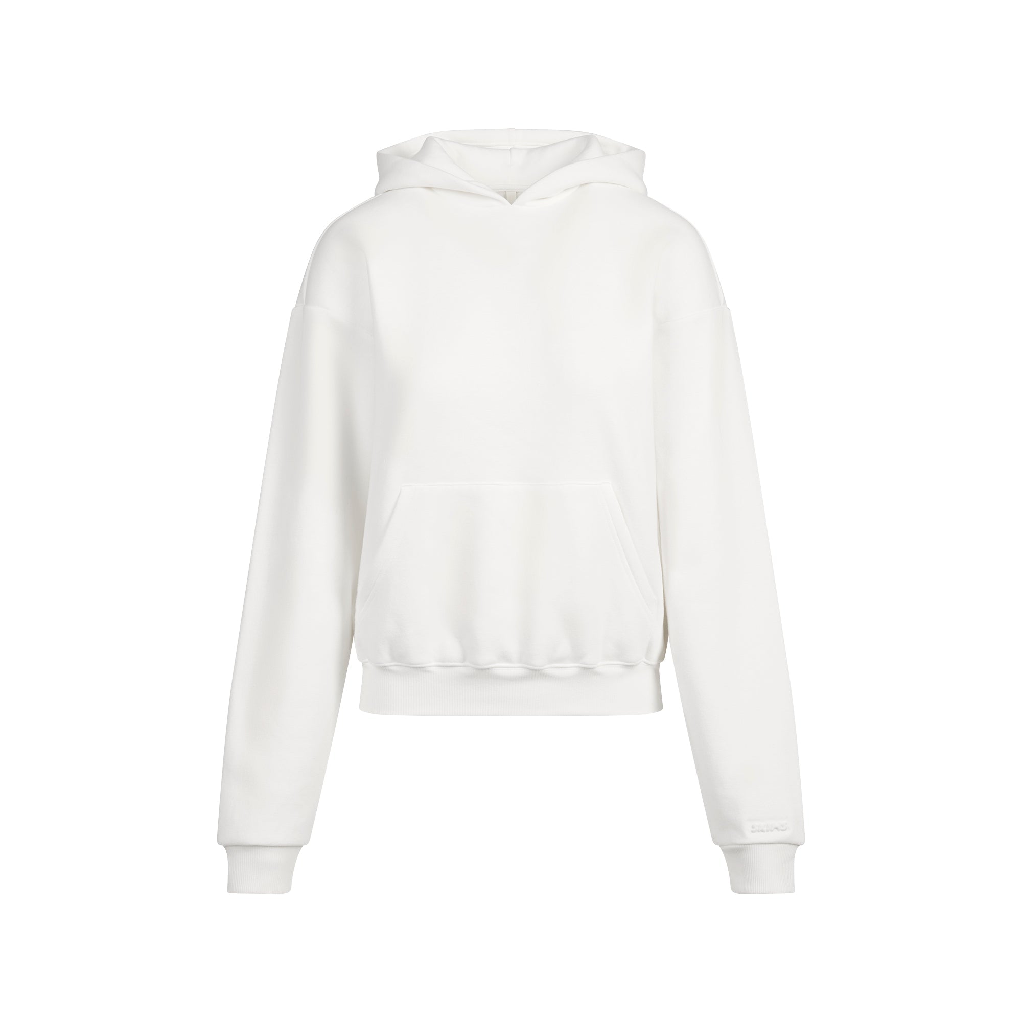 COTTON FLEECE CLASSIC HOODIE | MARBLE FLAT ON A WHITE BACKGROUND | FLT