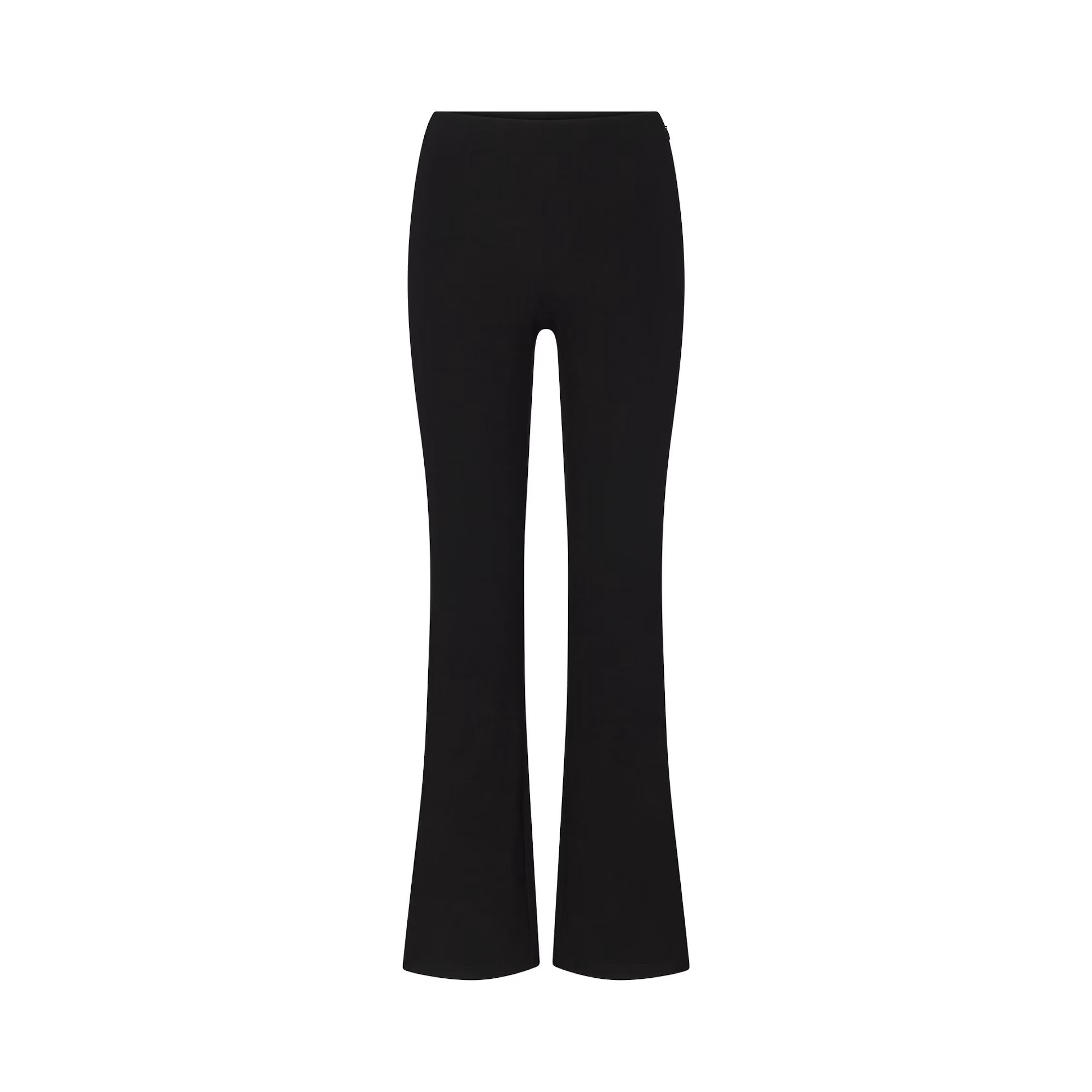 THE ESSENTIAL COLLECTION HIGH-WAISTED CROPPED KICK FLARE PANT | OBSIDIAN