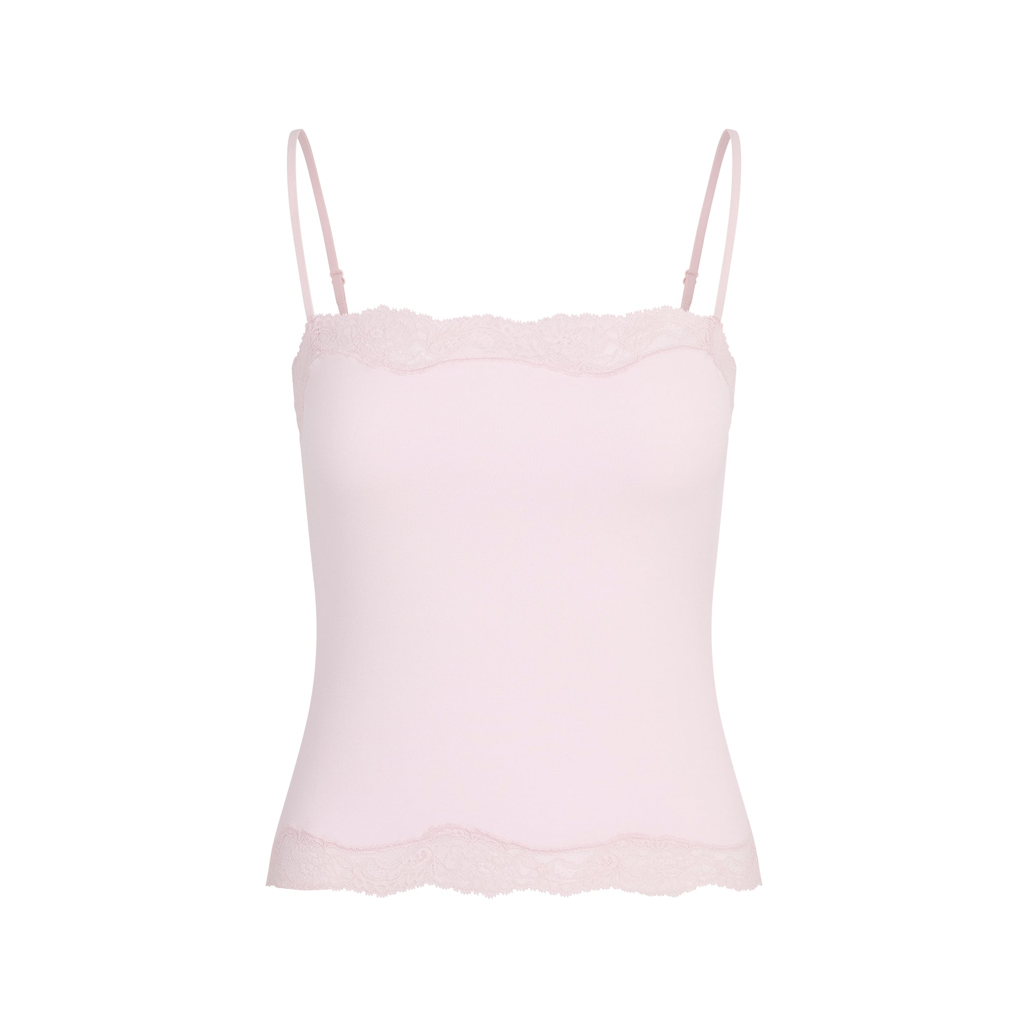 SKIMS SLEEP CAMI AND SHORT SET | BLOOM FLAT ON A WHITE BACKGROUND | FLT