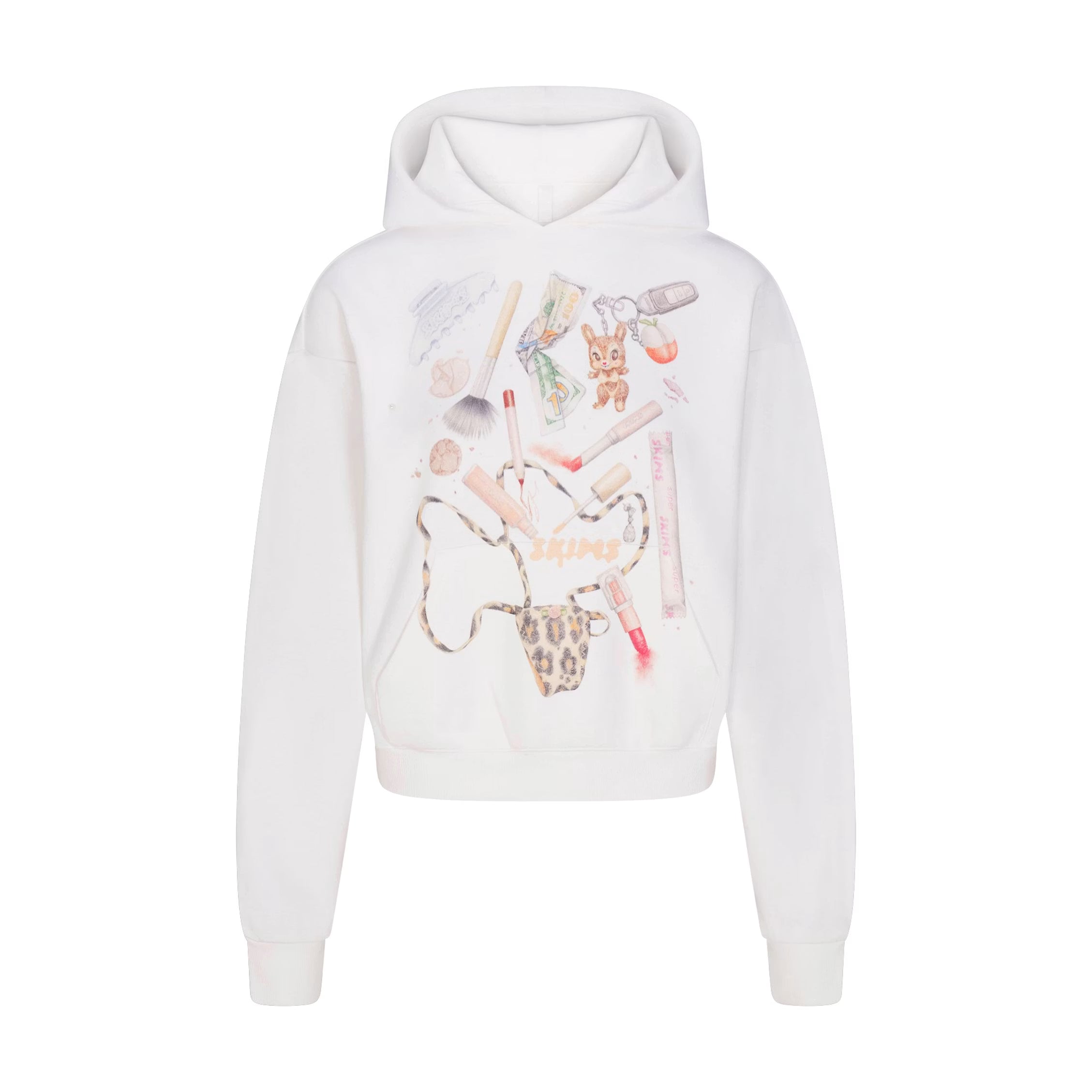 COTTON FLEECE CLASSIC HOODIE | SNOW IN MY BAG