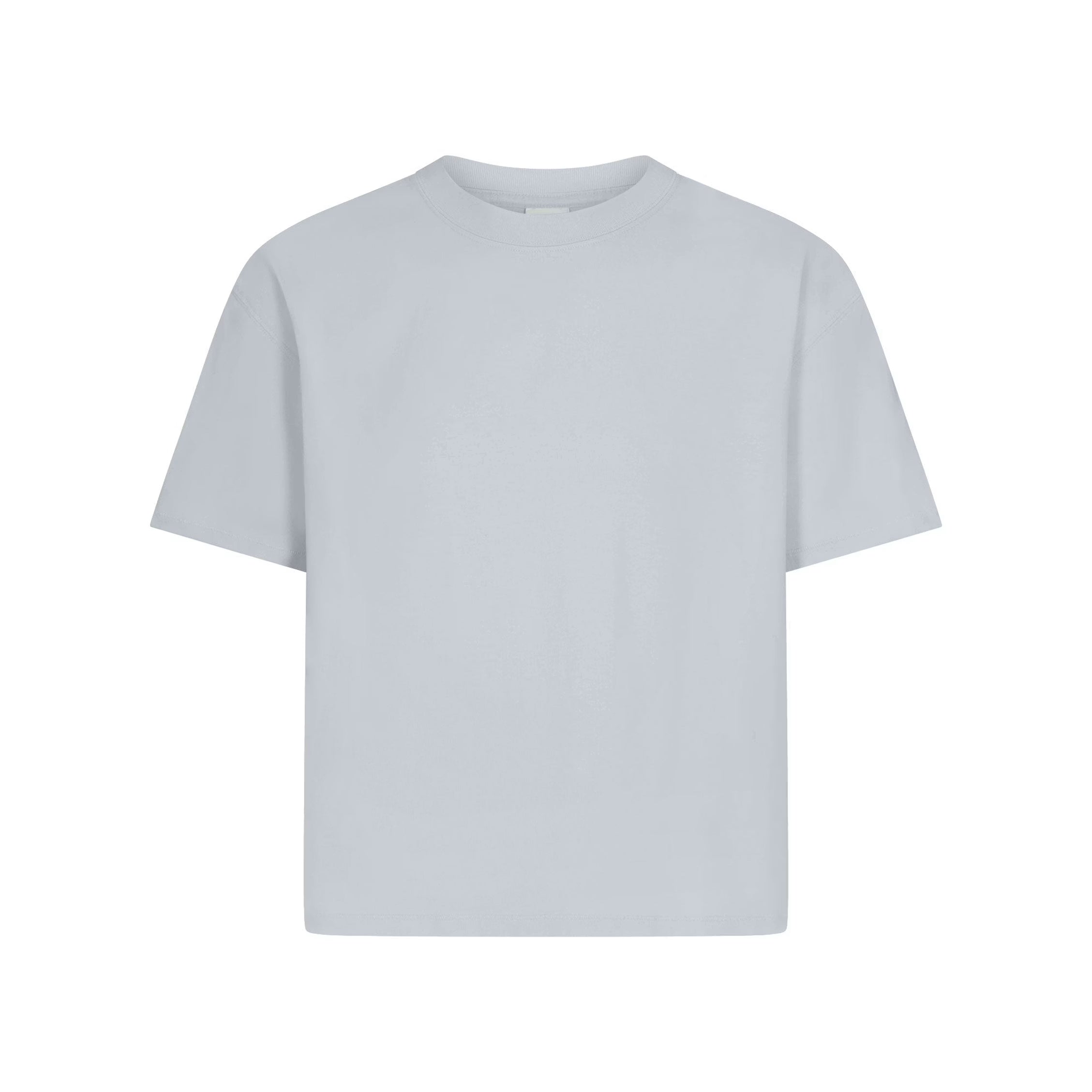 HEAVYWEIGHT COTTON MENS CROPPED CREW NECK | ATMOSPHERE