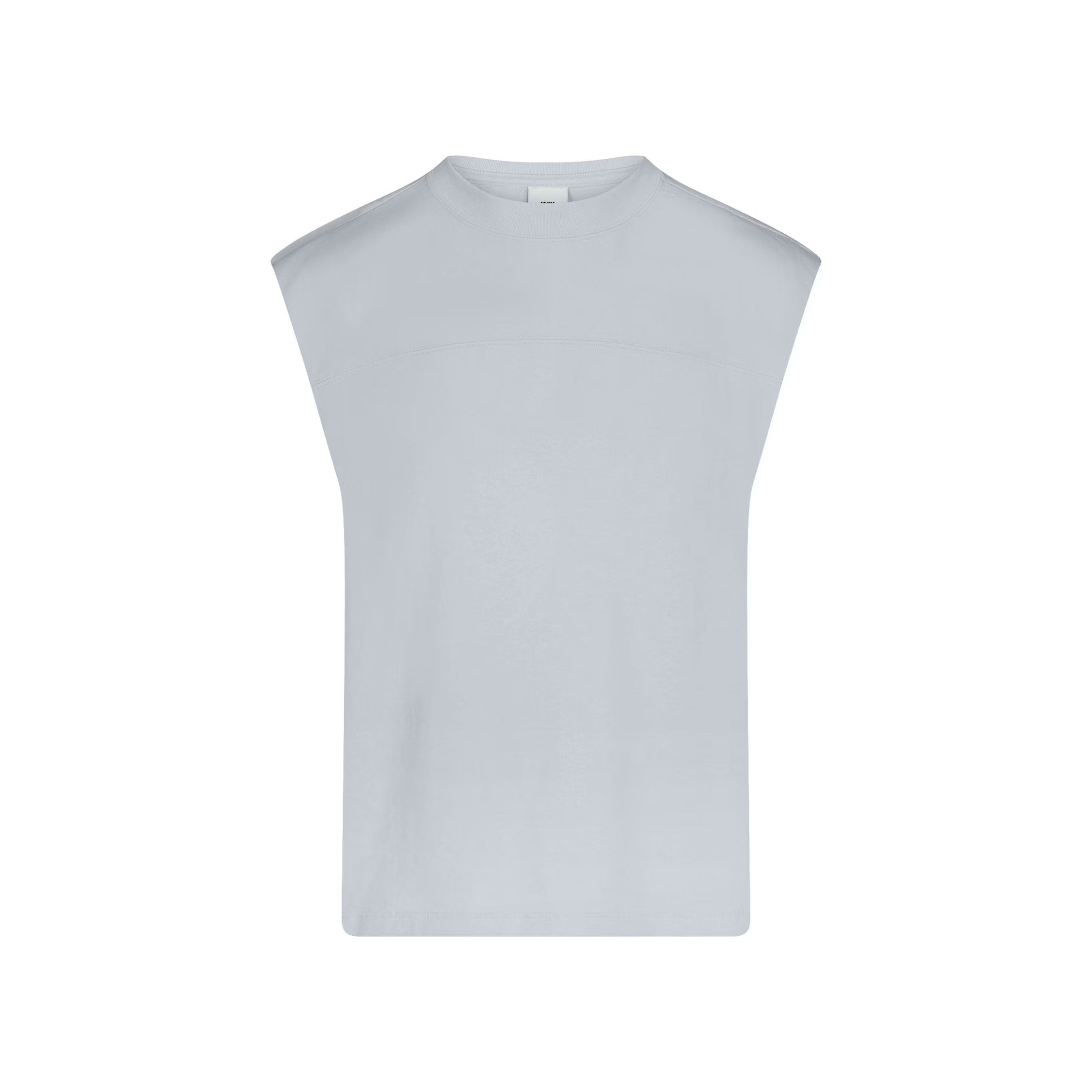 HEAVYWEIGHT COTTON MENS CROPPED MUSCLE TANK | ATMOSPHERE