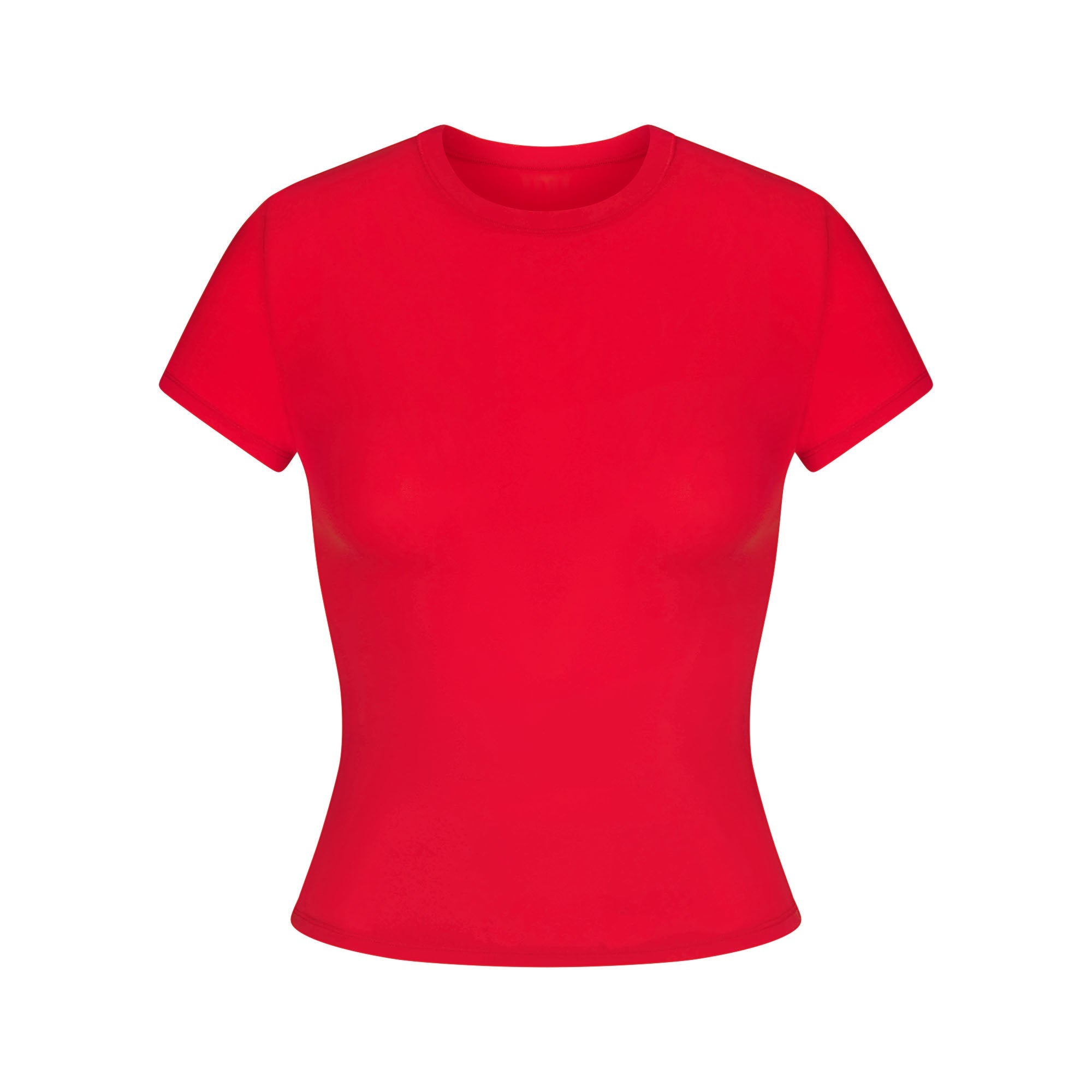 FITS EVERYBODY T-SHIRT | CHERRY FLAT ON A WHITE BACKGROUND | FLT