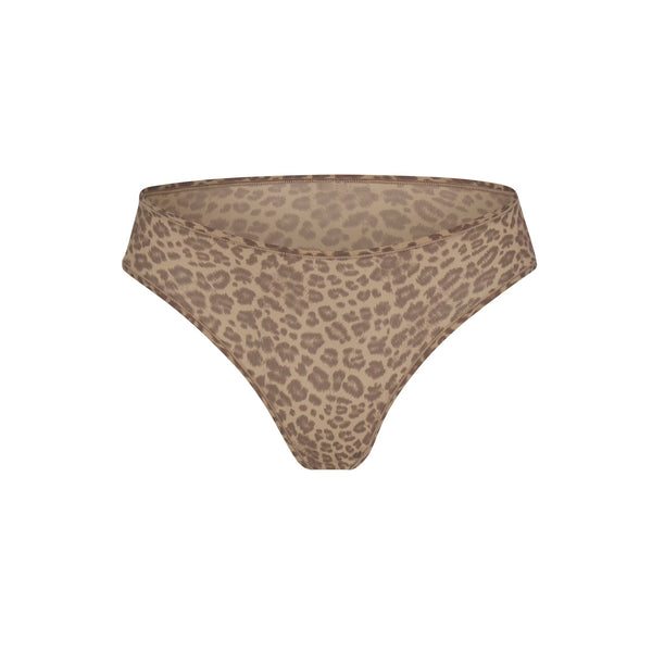 FITS EVERYBODY CHEEKY BRIEF | DESERT LEOPARD INK PRINT
