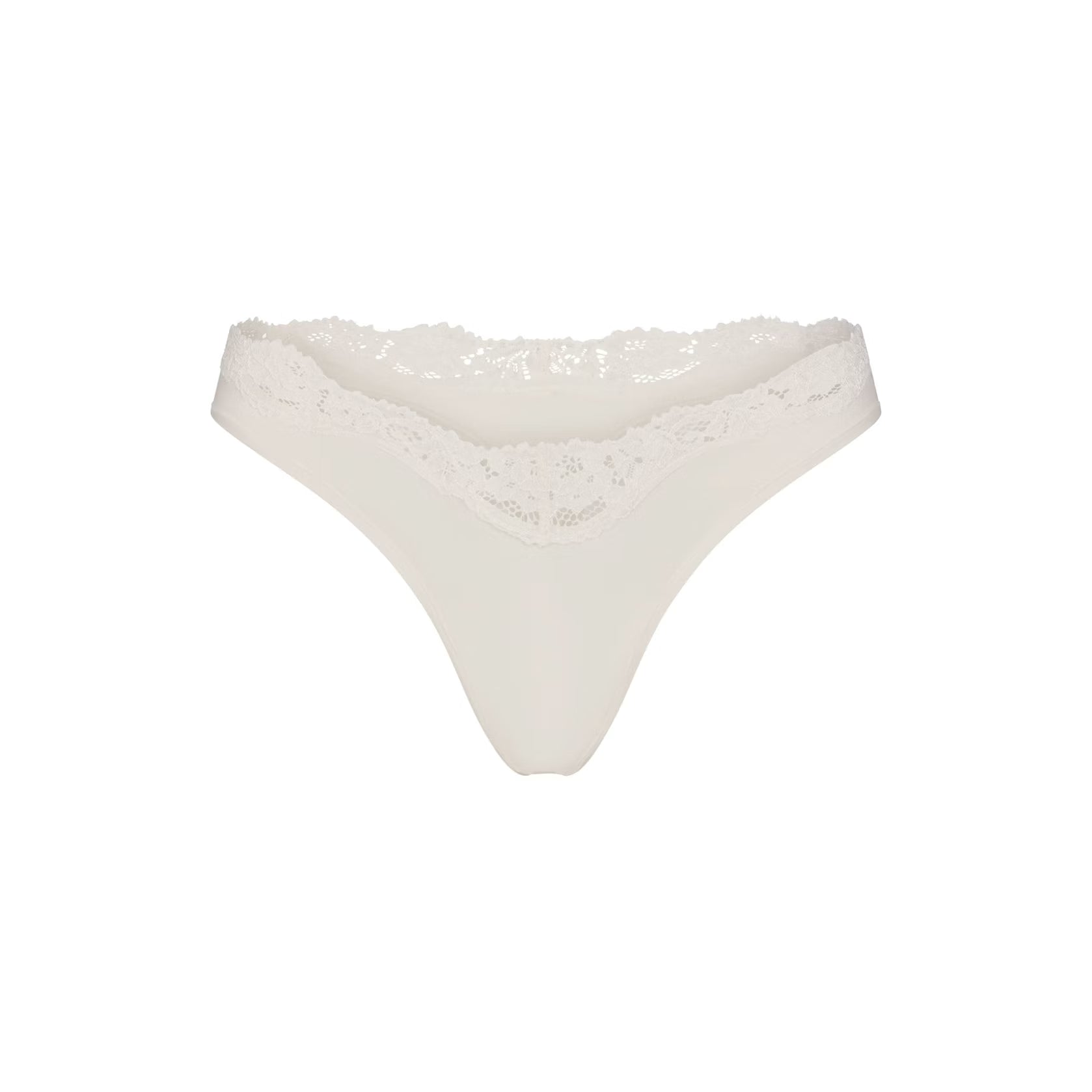 FITS EVERYBODY LACE DIPPED THONG 5-PACK | NEUTRAL DOT MULTI