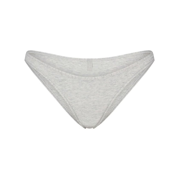 EVERYDAY COTTON BIKINI | LIGHT HEATHER GREY