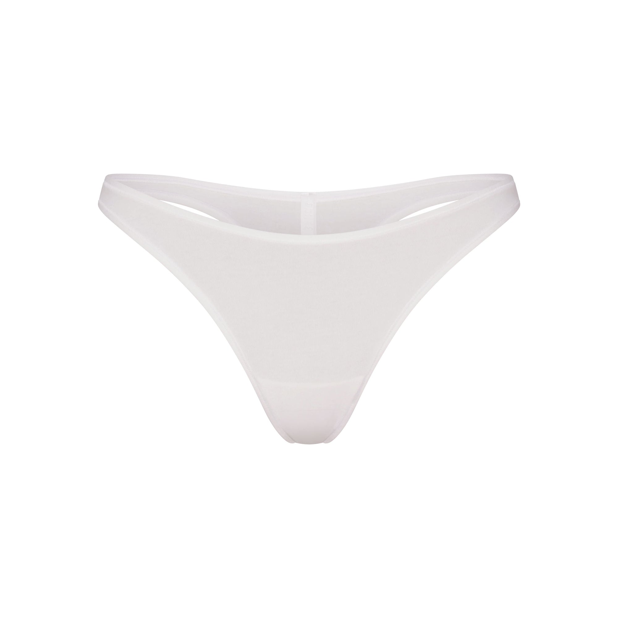 EVERYDAY COTTON THONG | SNOW FLAT ON A WHITE BACKGROUND | FLT
