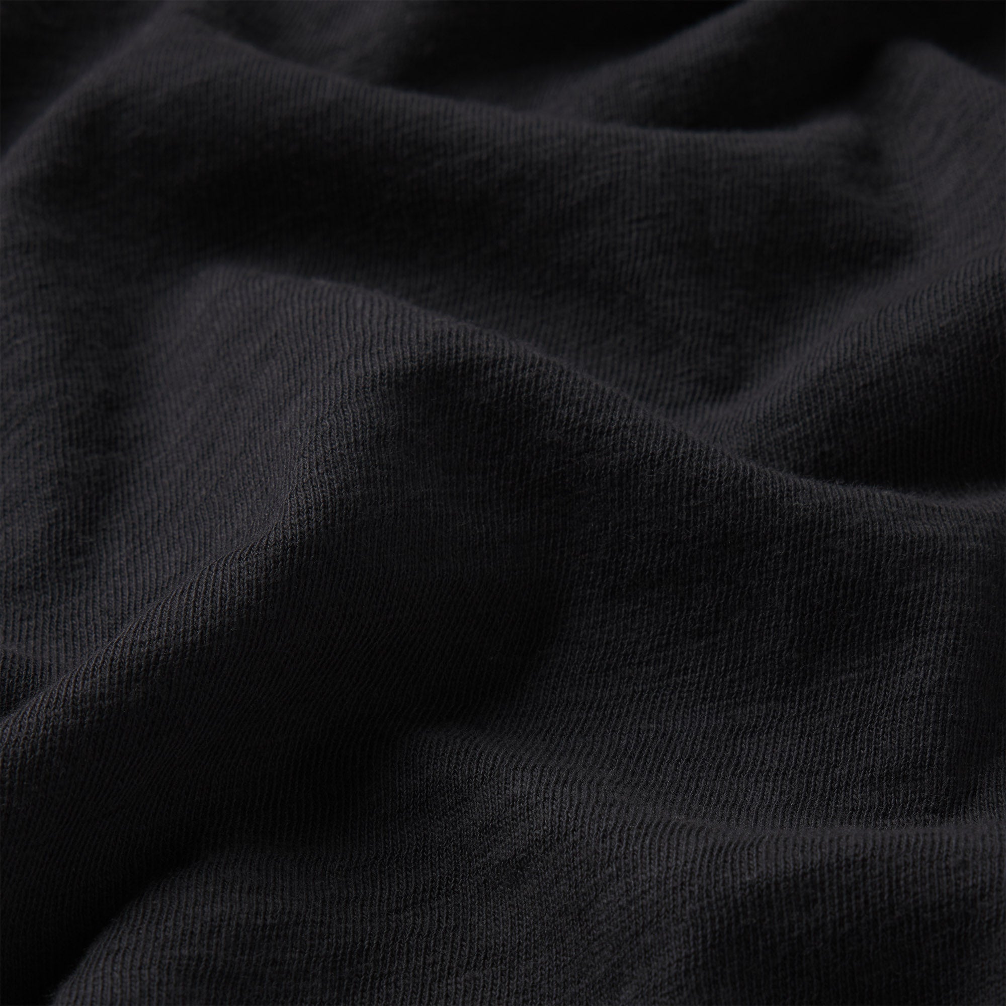 WORN IN JERSEY HIGH CREW TANK | WASHED ONYX ADDITIONAL FABRIC DETAILS