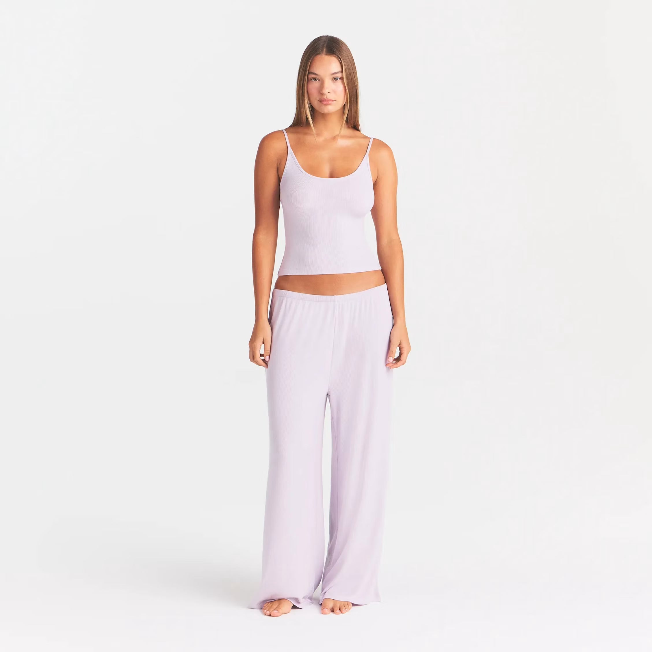SOFT LOUNGE TANK SLEEP SET | IRIS MICA