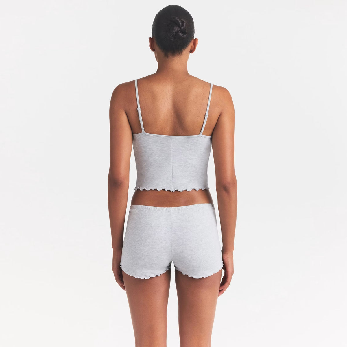 SKIMS SLEEP CAMI SET | LIGHT HEATHER GREY