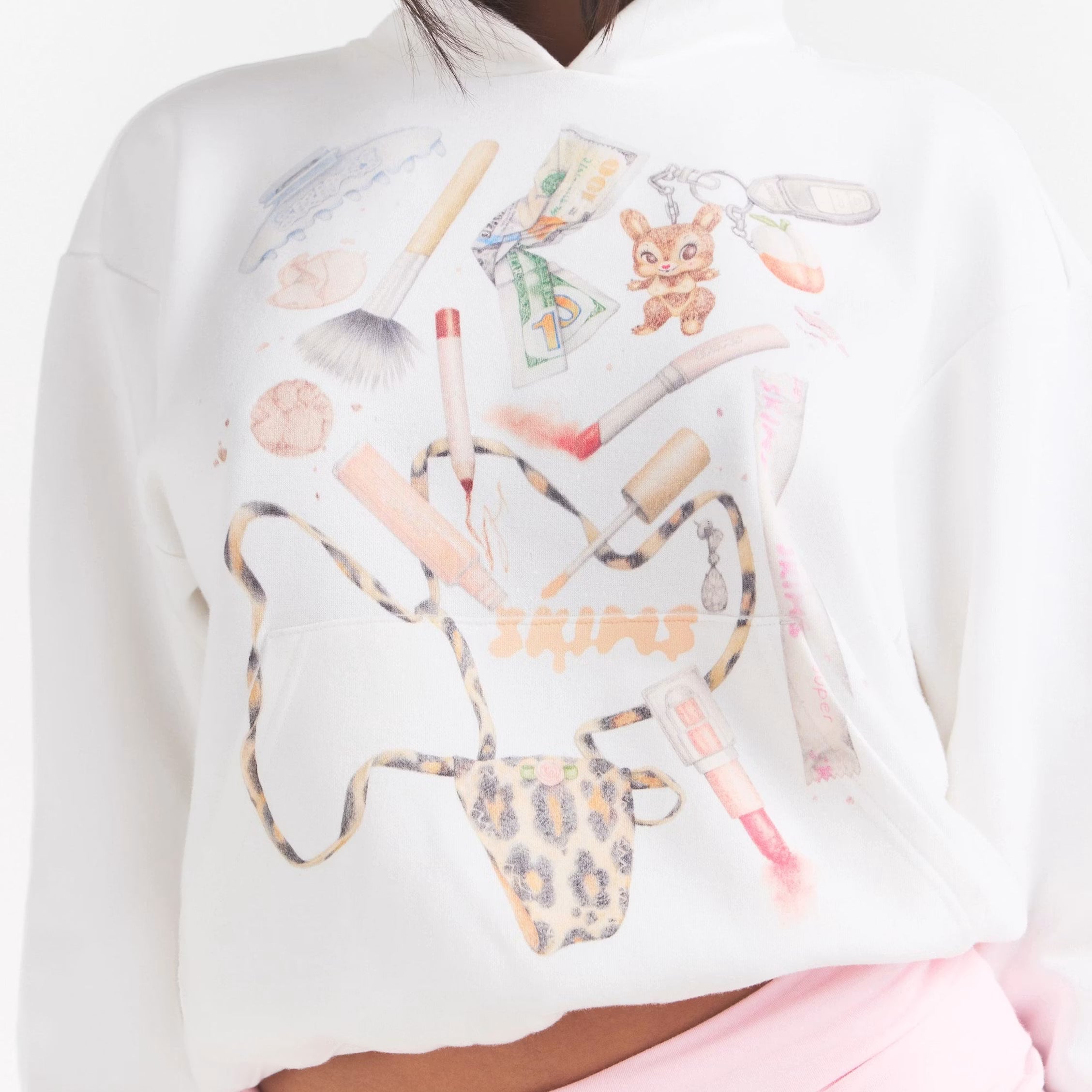 COTTON FLEECE CLASSIC HOODIE | SNOW IN MY BAG