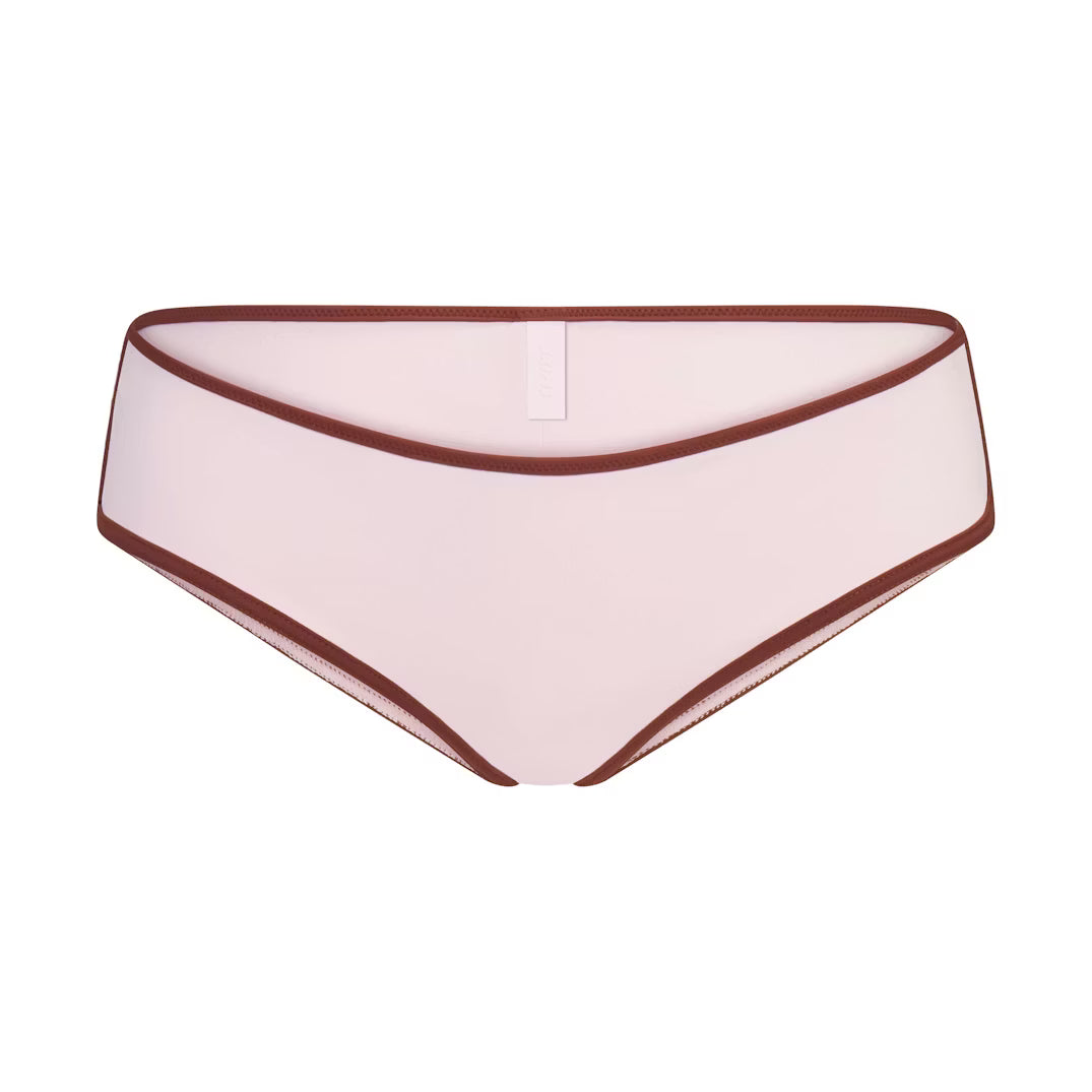 SIGNATURE SWIM HIPSTER BIKINI BOTTOM | CHERRY BLOSSOM CONTRAST